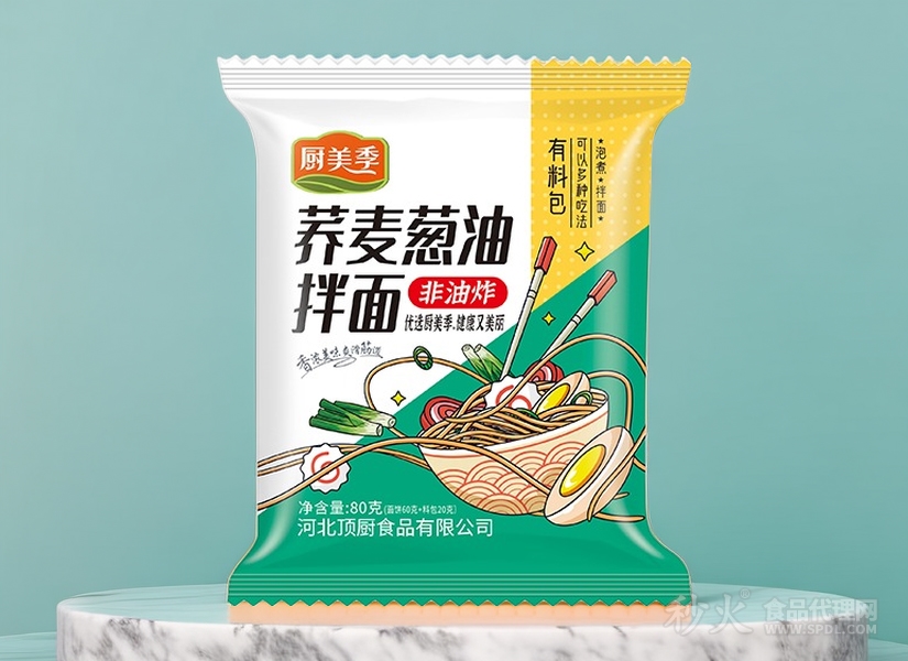 厨美季荞麦葱油拌面