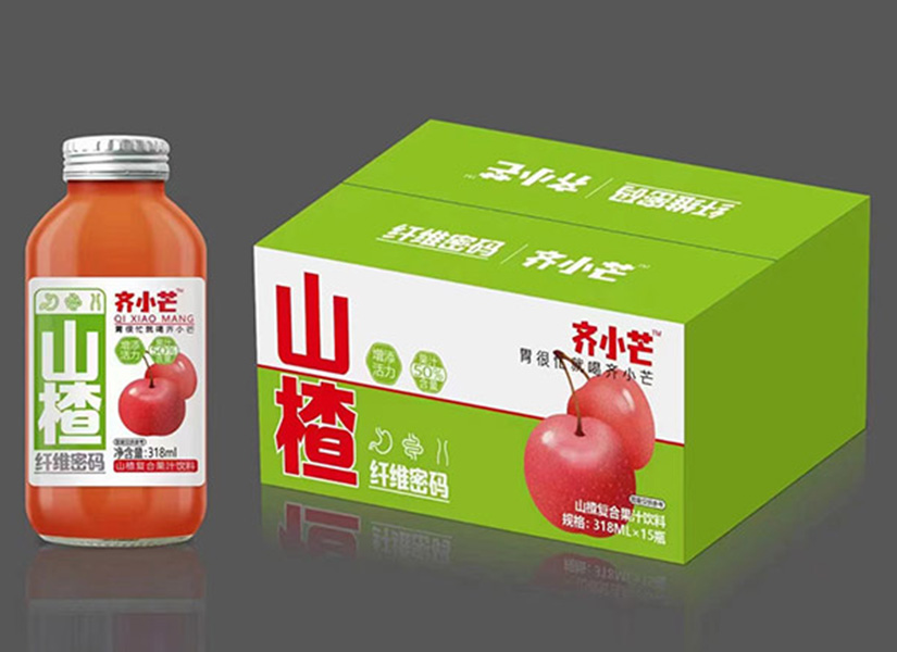 齐小芒山楂复合果汁饮料，健康兼营养，酸爽好味道