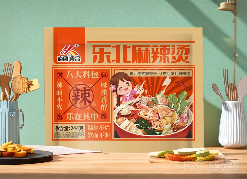 恋圆食品东北麻辣烫