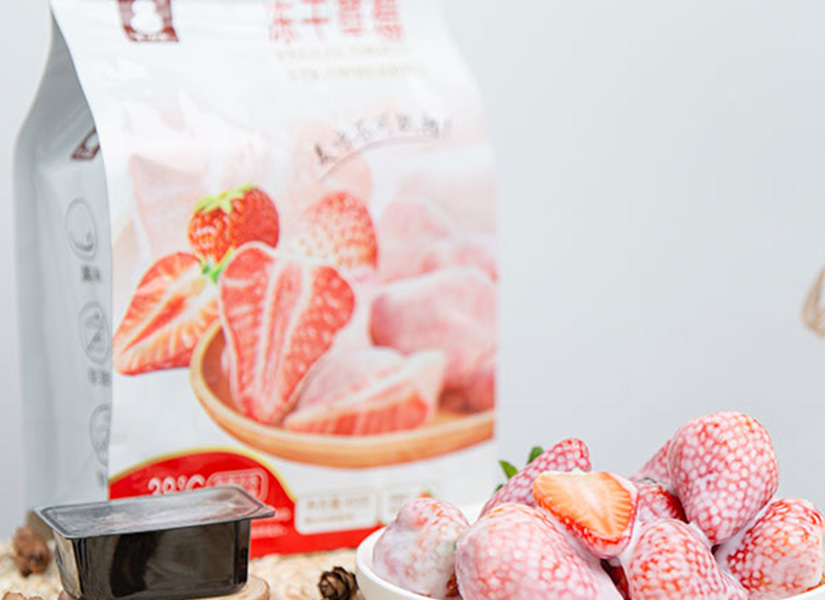 七娃冻干草莓，一口草莓脆，唇齿清甜脆爽