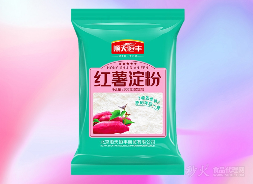 顺天恒丰红薯淀粉500g