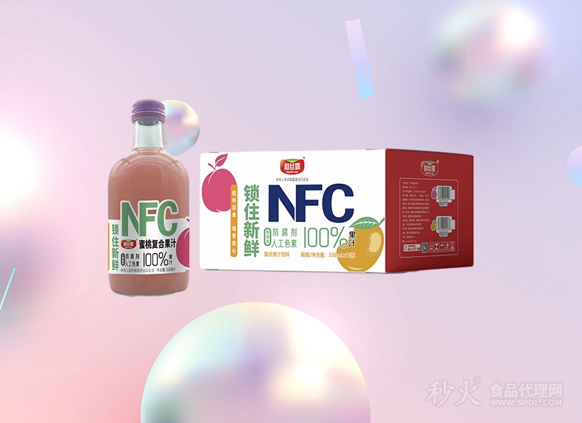 和丝露NFC蜜桃复合果汁