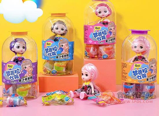 萌孩子梦芭拉女孩糖果玩具上新，超高颜值，趣味十足！