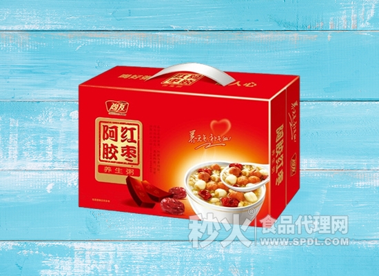 尚友阿胶红枣八宝粥传承经典美食，打造健康单品