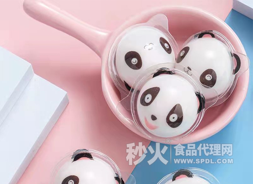 沐食代熊猫爆浆软糖
