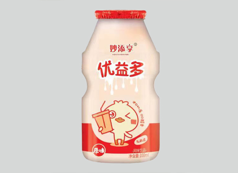 妙添享优益多乳酸菌饮品，饮品好营养，健康快乐多