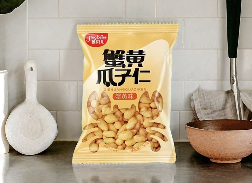 菁贝儿蟹黄瓜子仁，健康美食的独特魅力