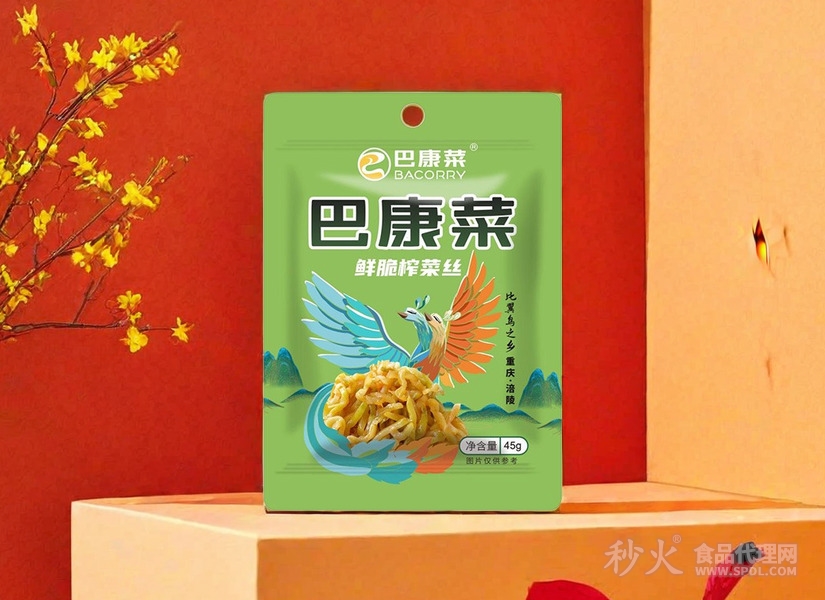 巴康菜鲜脆榨菜丝