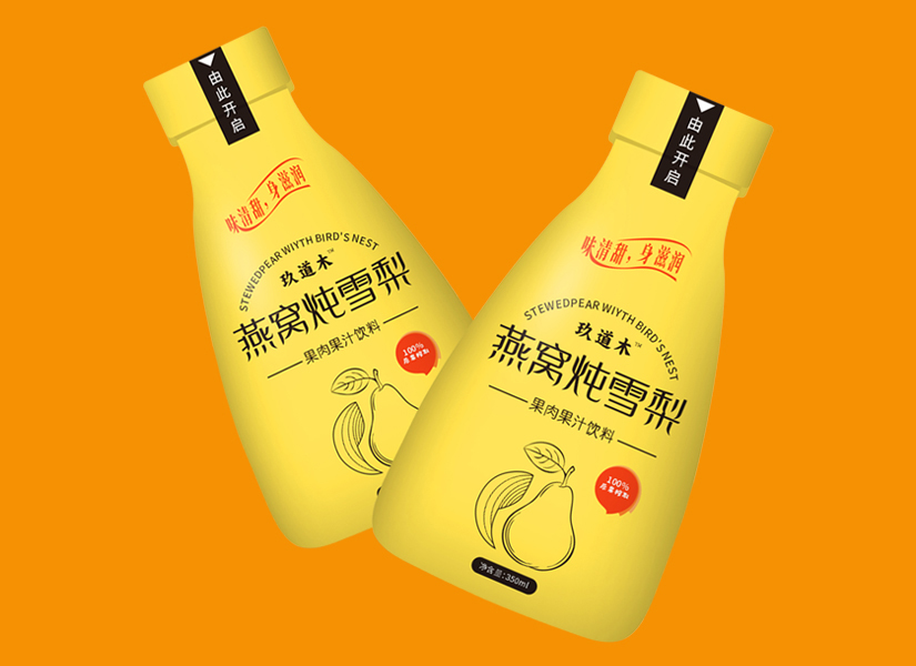 玖道木燕窝炖雪梨果肉果汁饮料，滋养与美味的完美融合