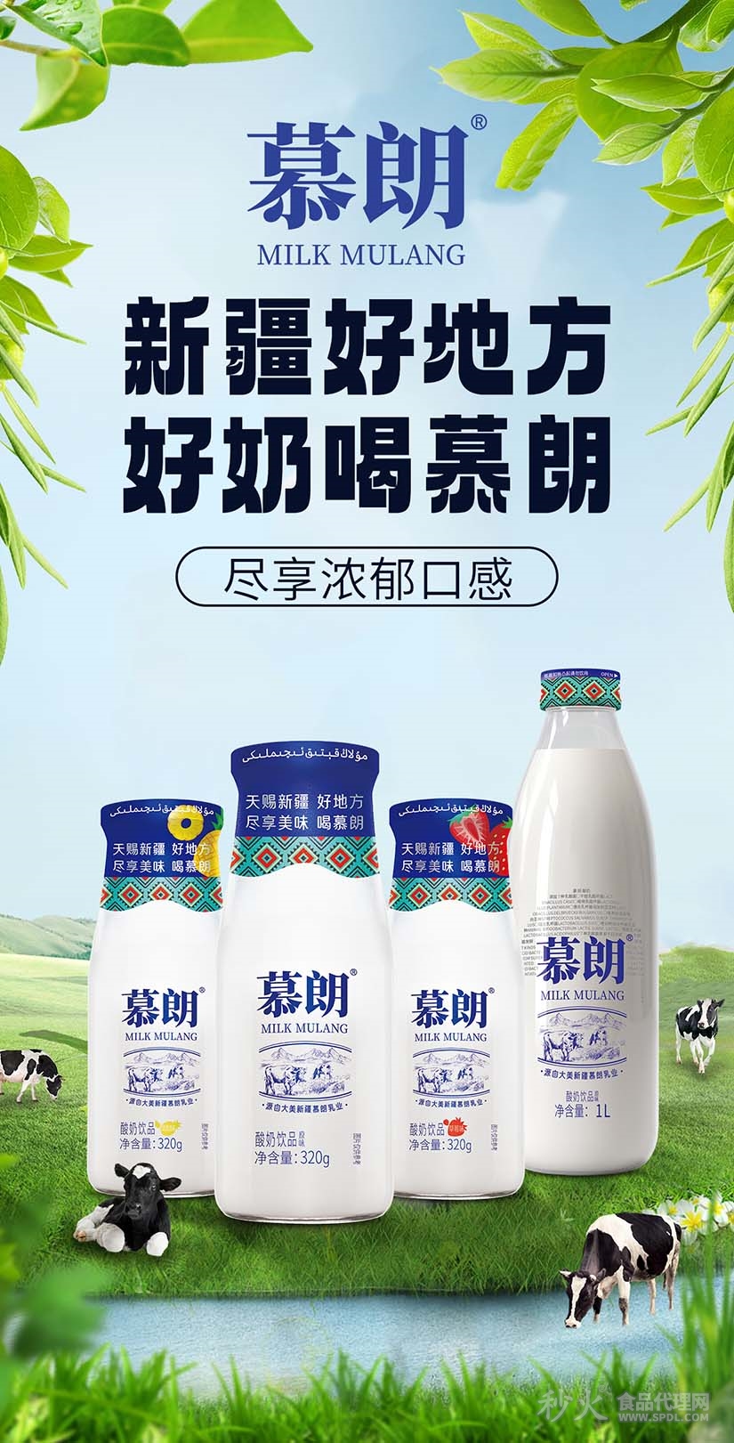 慕朗酸奶饮品组合装