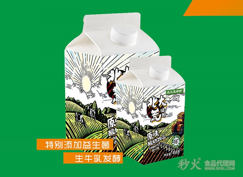 北大荒绿野酸奶饮品原味