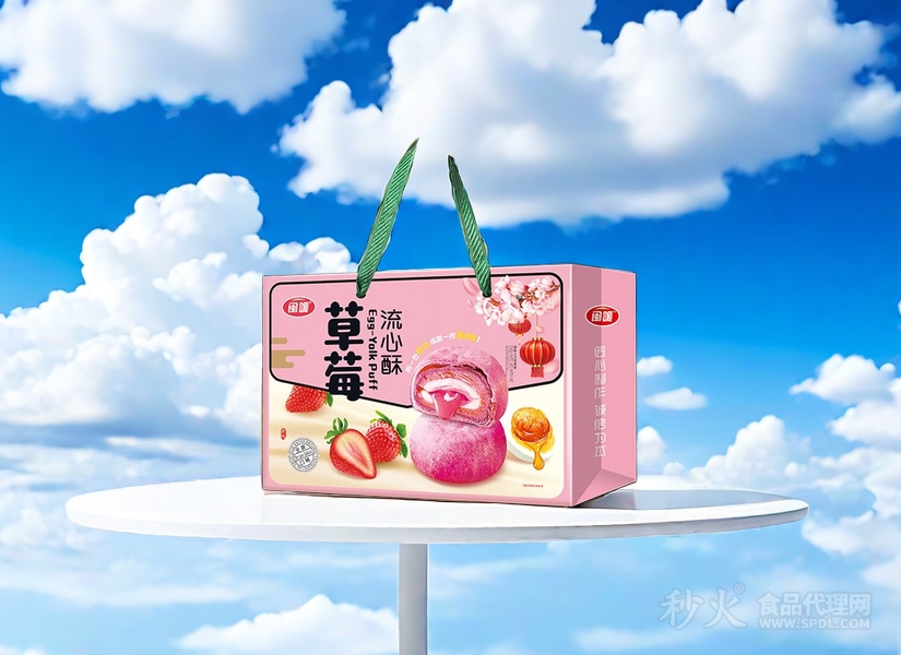 闽暖草莓流心酥